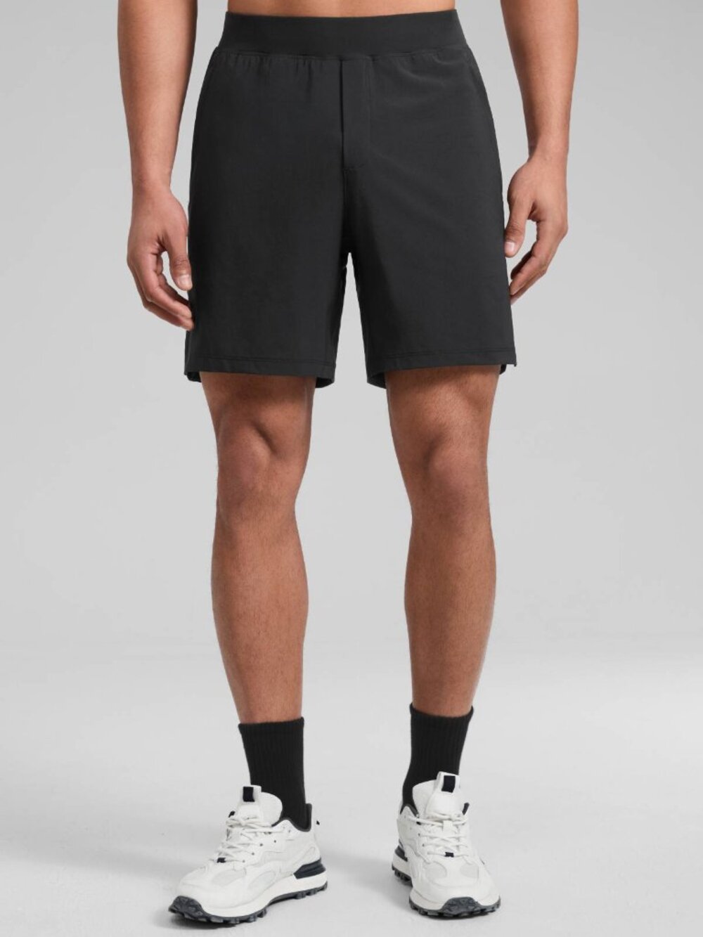 Feathery-Fit Soft Linerless Split Shorts 7"